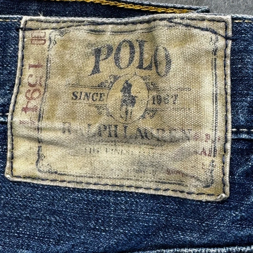 Polo Ralph Lauren Classic Fit 867 Mens Blue Jeans 46 x‎ 34 (Measures 46x31.5)